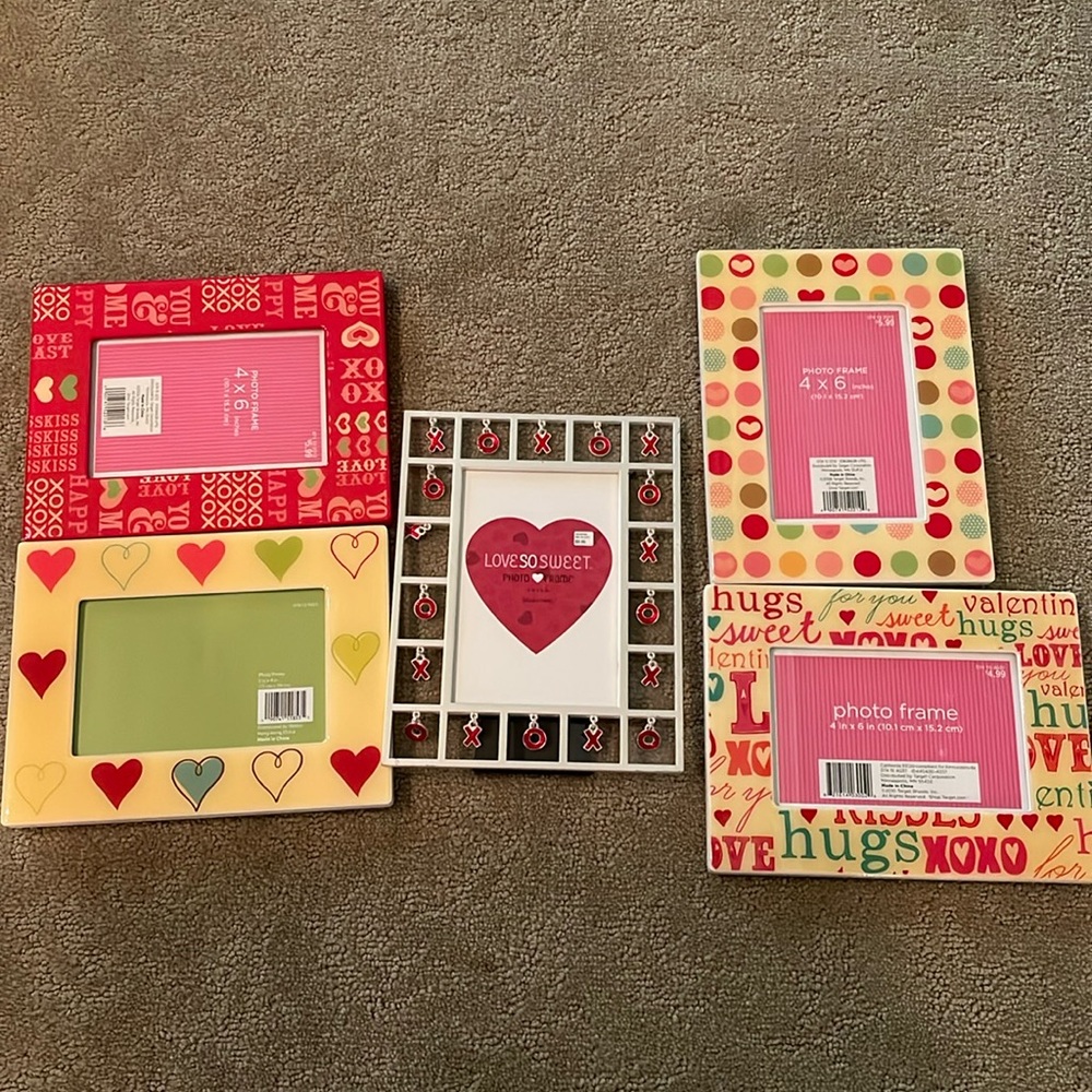 Valentines Picture Frames